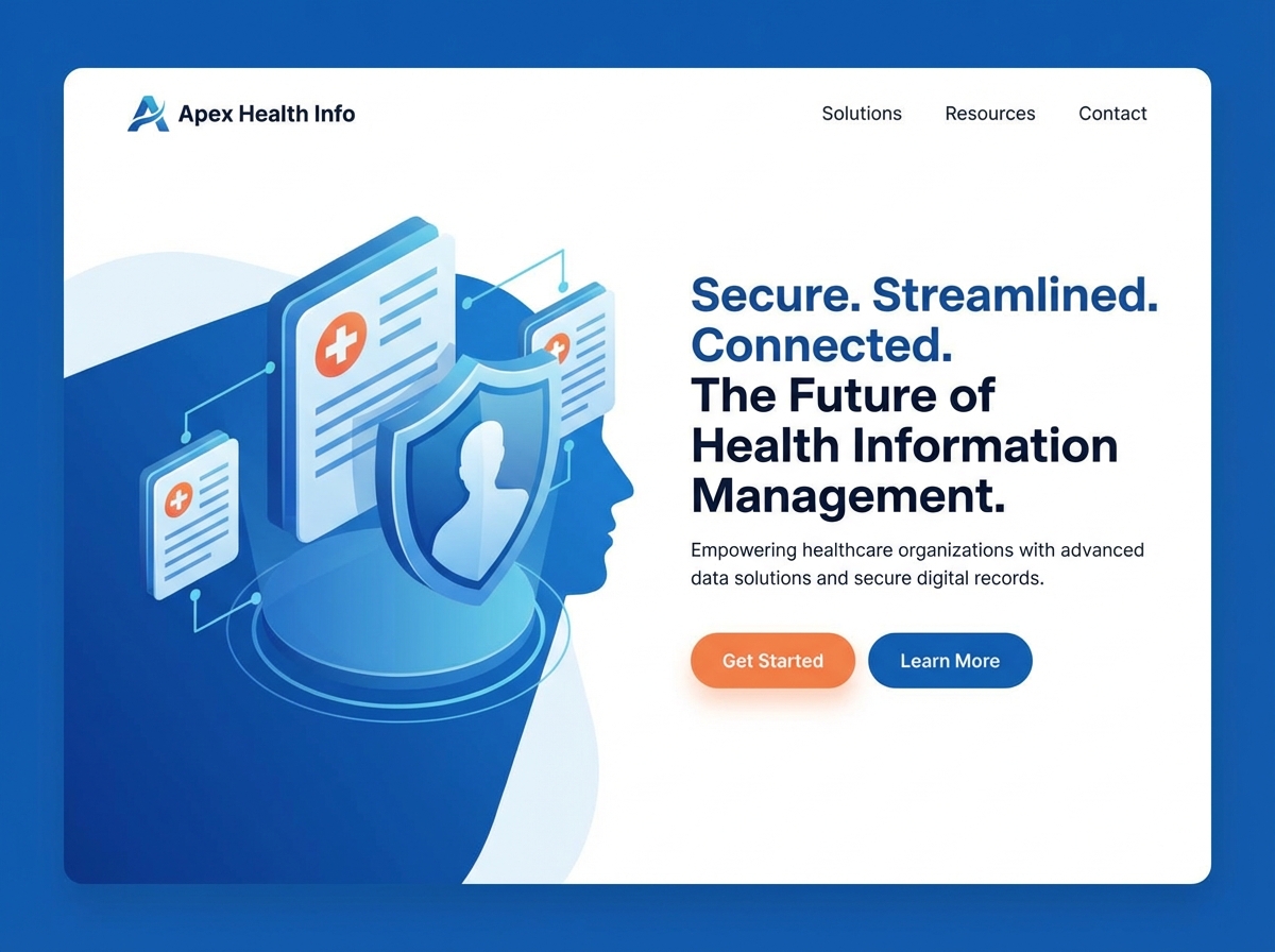 Build Your Authority as a Professional Health Information Manager website preview