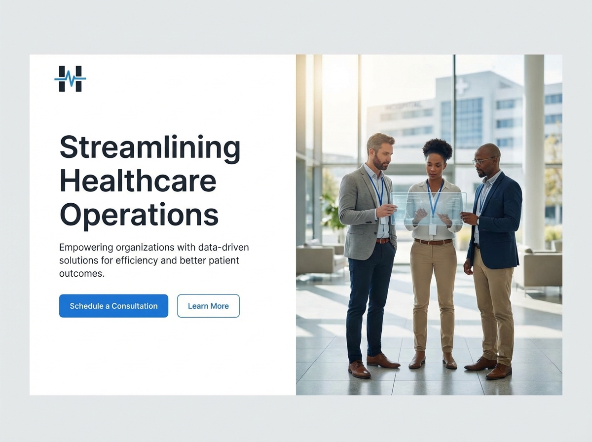 Build a Professional Website for Every Healthcare Administrator website preview