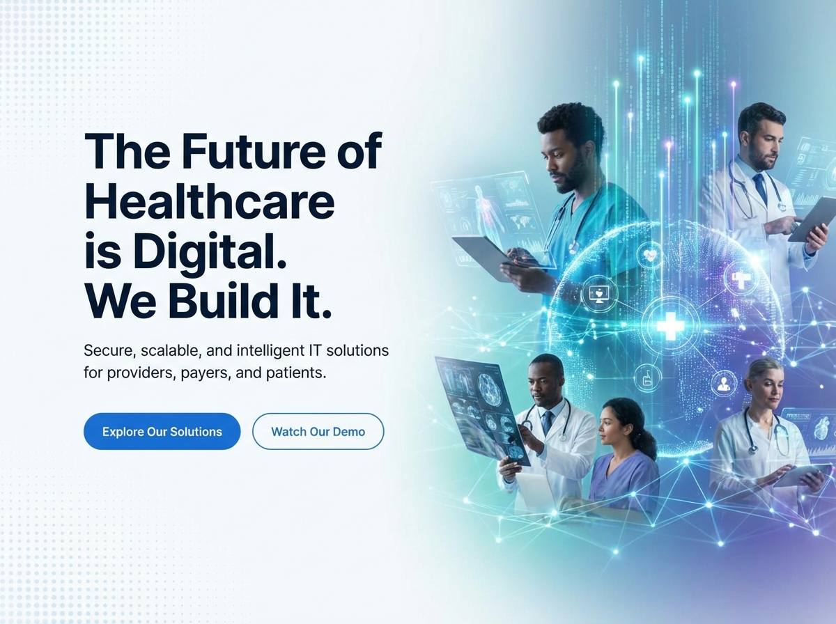Build Your Modern Healthcare IT Website website preview