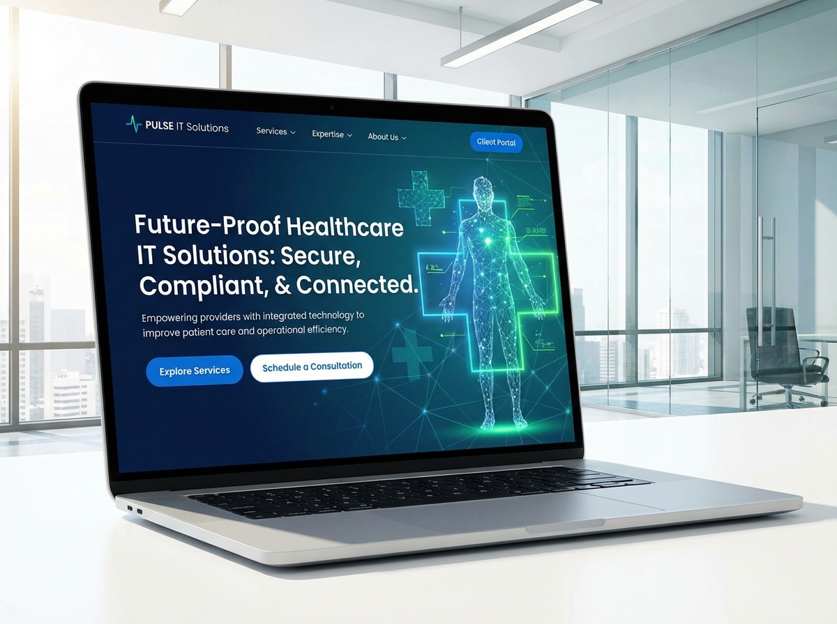 Build a High-Performance Healthcare IT Services Website website preview