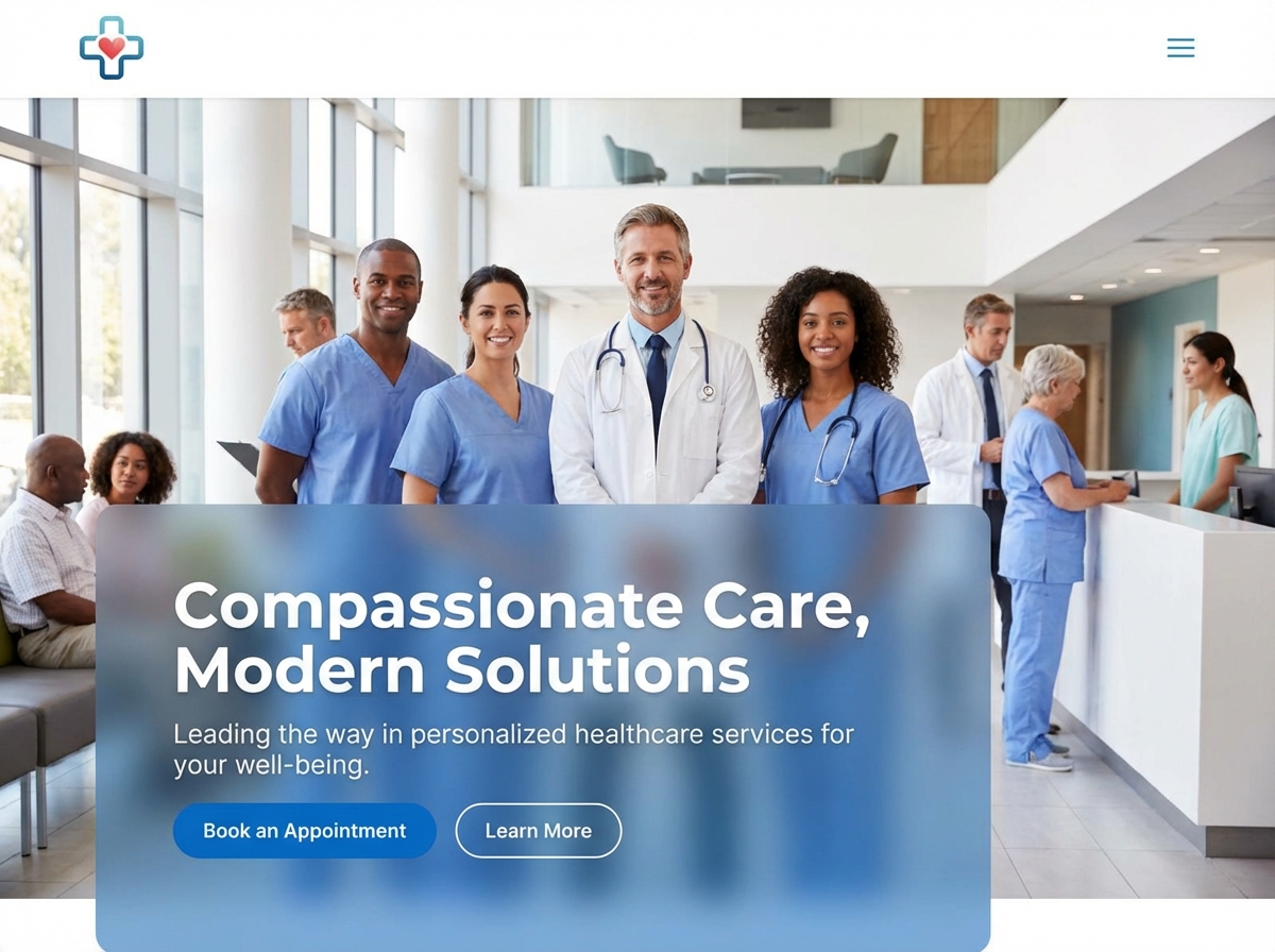 Build a Professional Website for Your Healthcare Services website preview