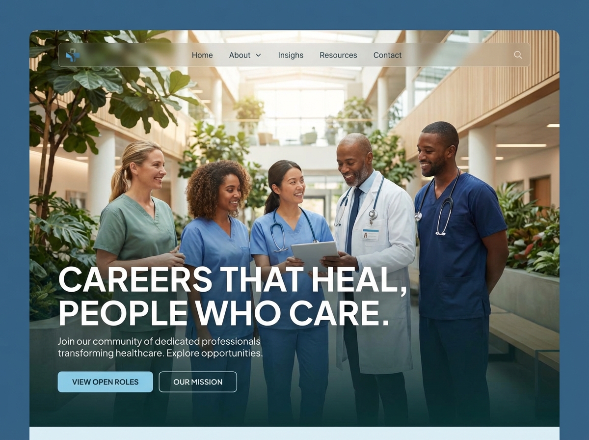 Build Your Professional Healthcare Worker Website website preview
