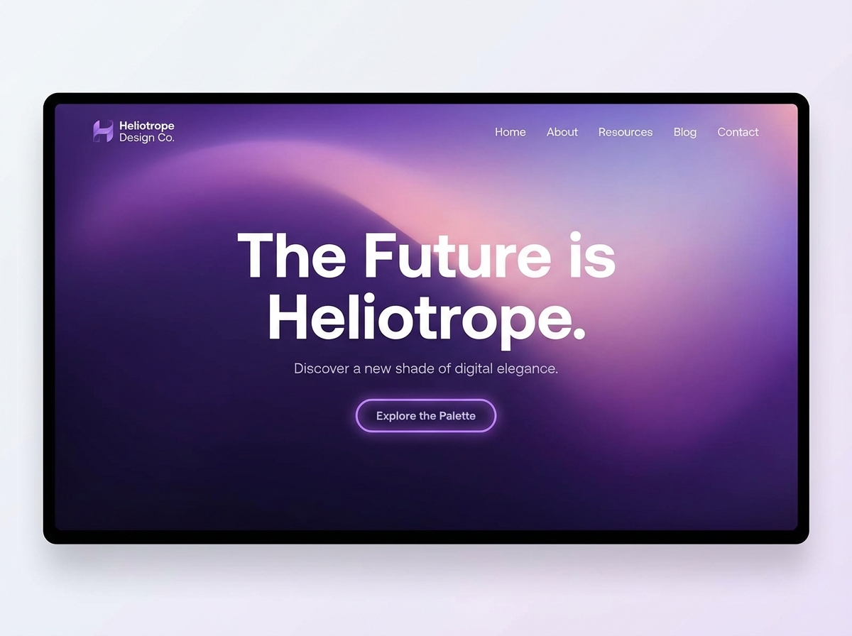 Unleash Your Creativity with the Perfect Helitrope Color Website website preview
