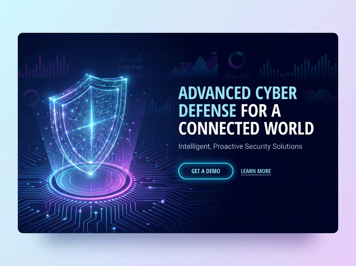 Build a High-Tech Security Company Website That Converts website preview