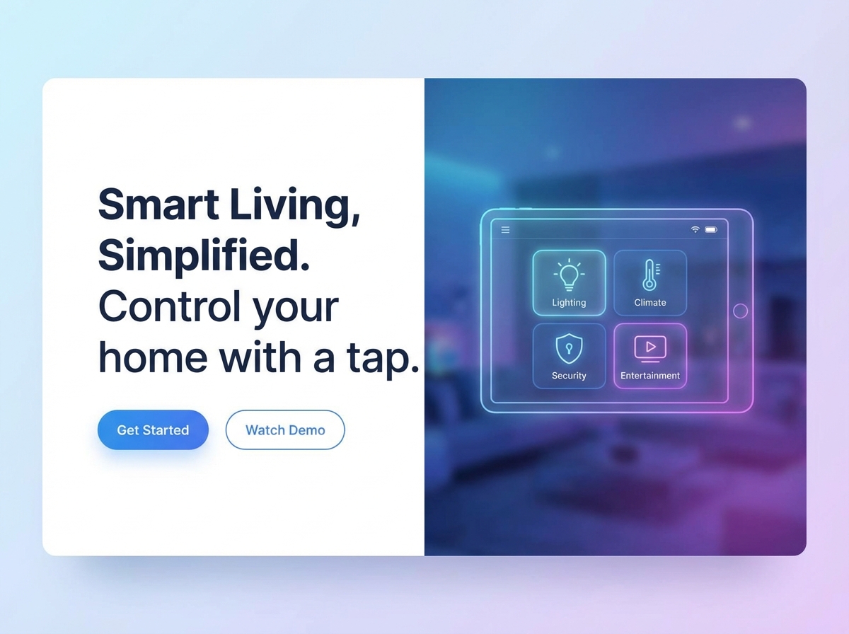 Build Your Smart Home Business with Grigora's website preview