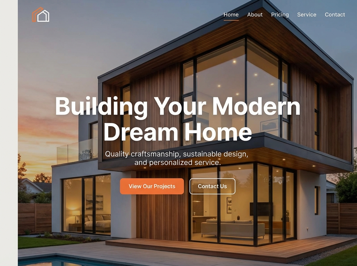 Build Your Legacy with a Powerful Home Builder Website website preview