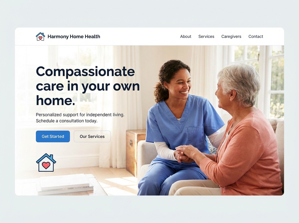 Build Your Home Health Agency Website website preview