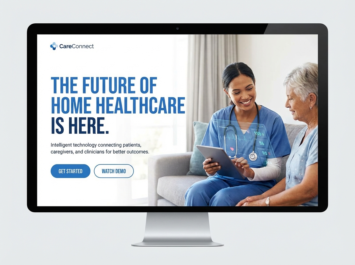 Build Cutting-Edge Home Healthcare Technology Websites website preview