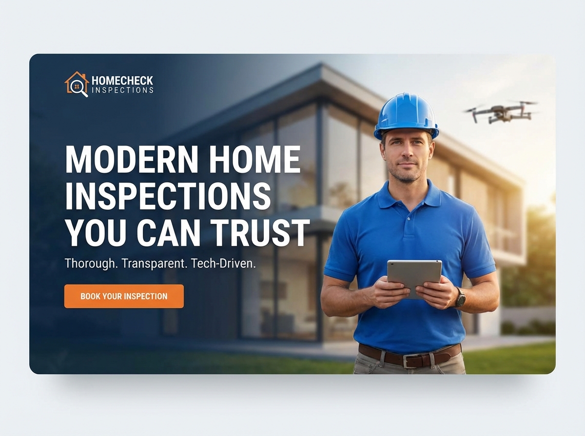 Build Your Professional Home Inspector Website Today website preview