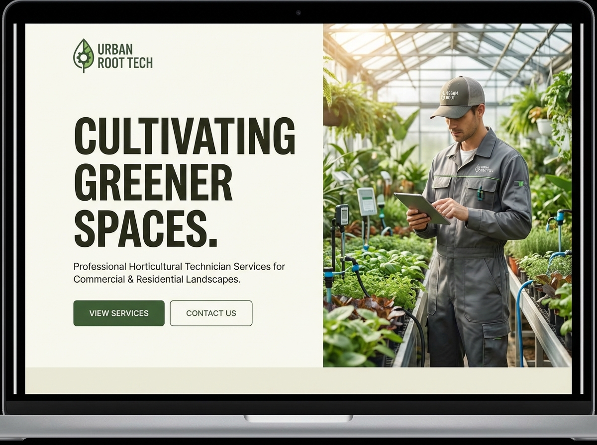 Build Your Professional Horticultural Technician Website website preview