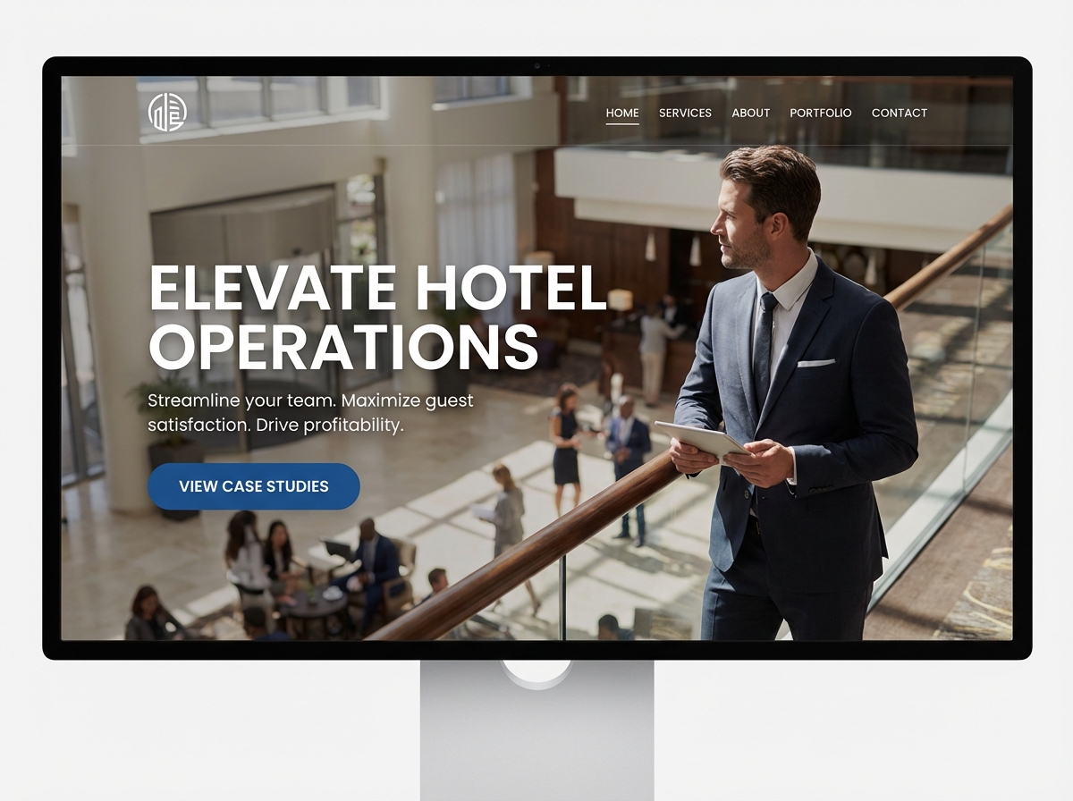 Streamline Your Operations with the Ultimate Hotel Operations Manager Website Builder website preview
