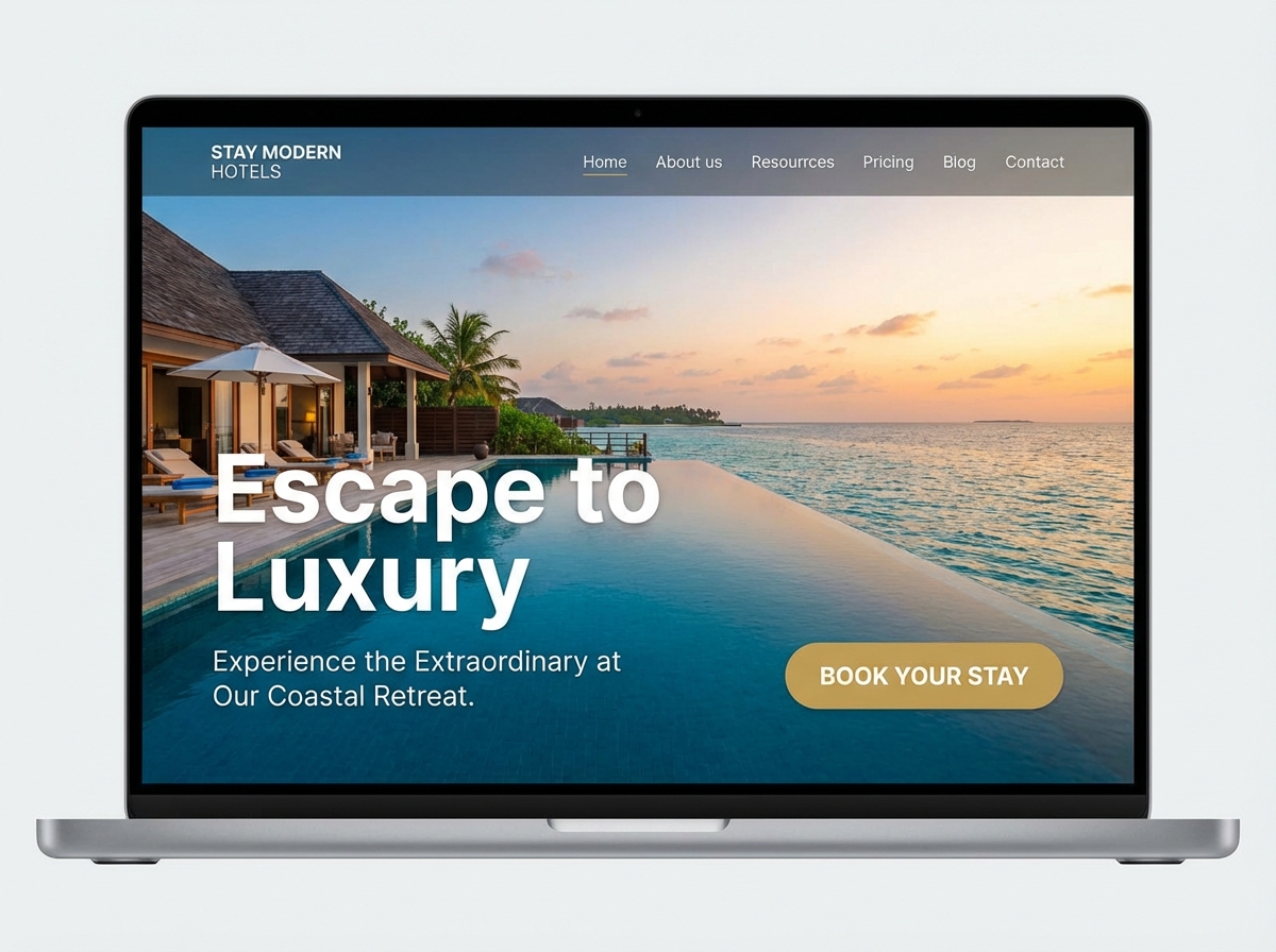 Build Your Dream Hotel Website and Get More Direct Bookings website preview
