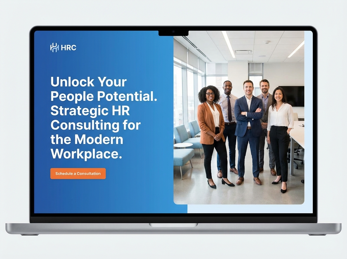 Build Your Authority as a Pro Human Resources Consultant website preview