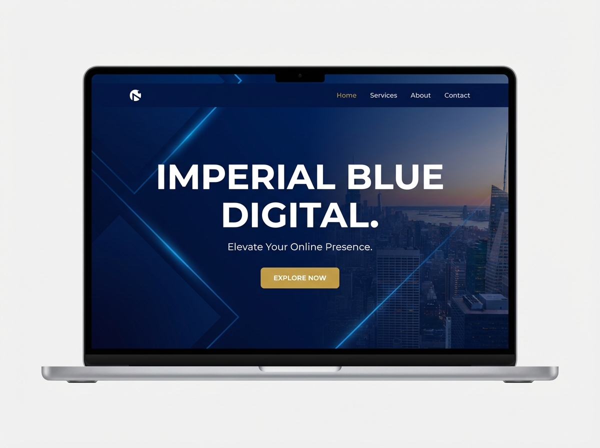 Unleash the Power of Imperial Blue in Your Designs website preview