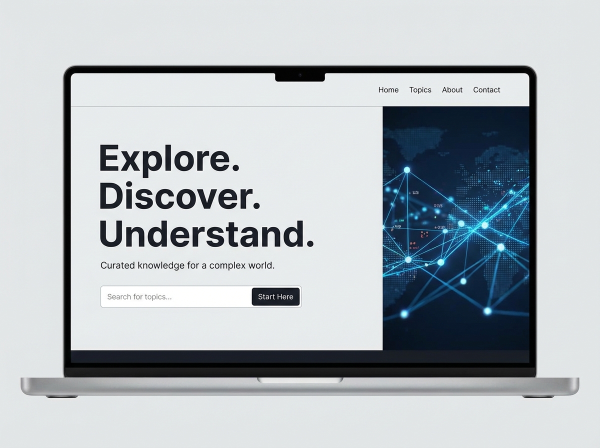 Build and Share Your Information Hub with Grigora website preview