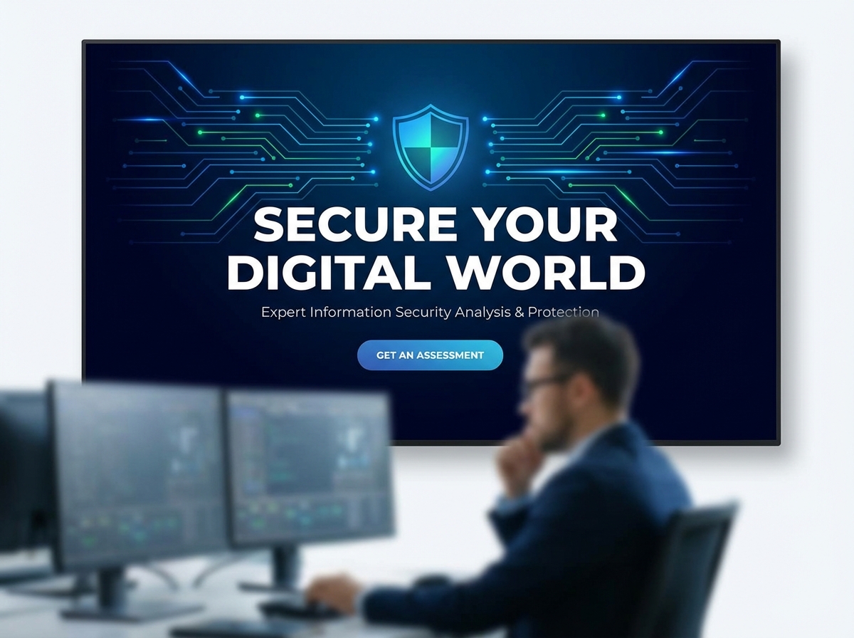 Build Your Professional Information Security Analyst Portfolio website preview