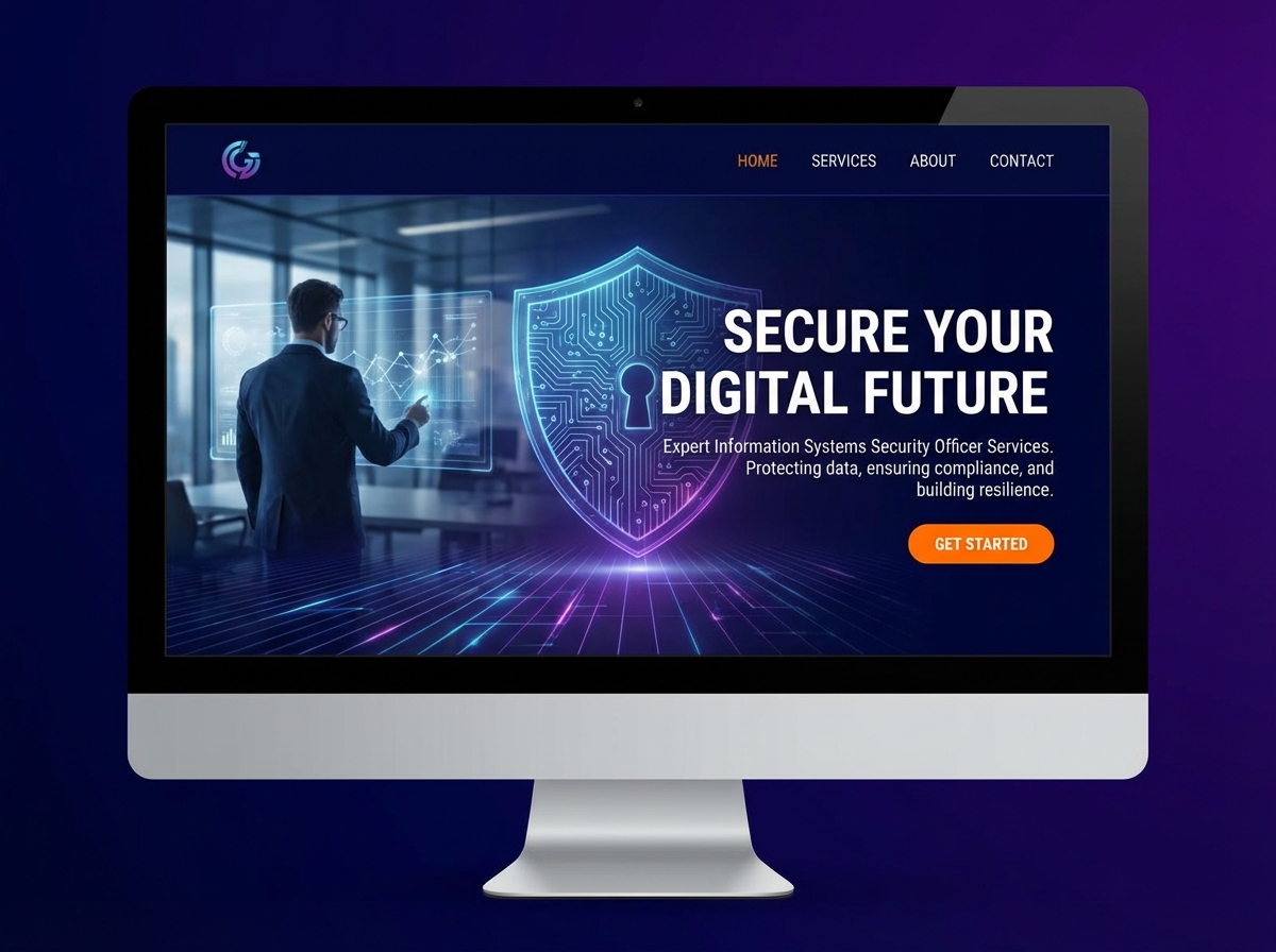 Build Your Professional Information Systems Security Officer Website website preview
