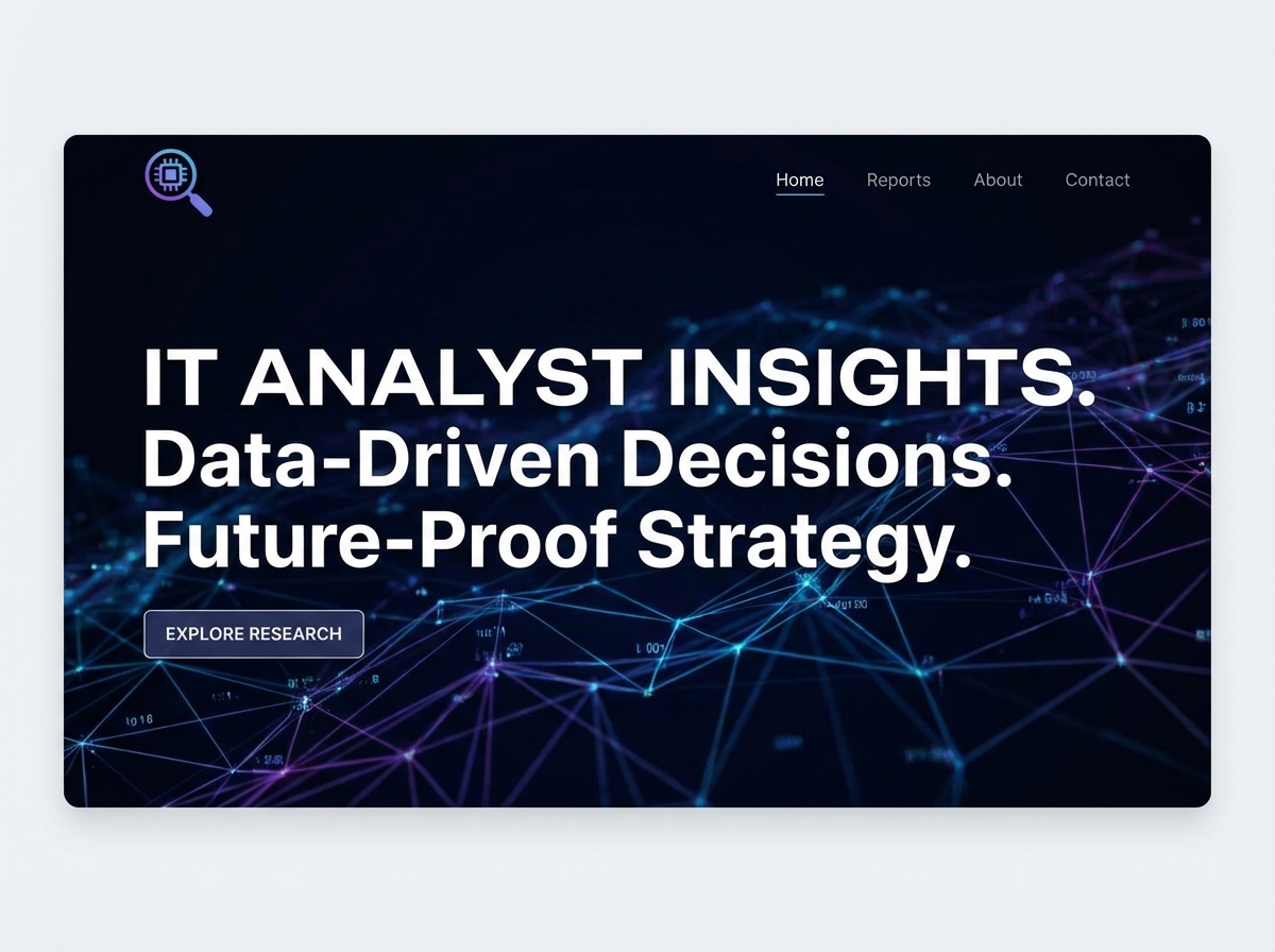 Build a Powerful Online Presence as an Information Technology Analyst website preview