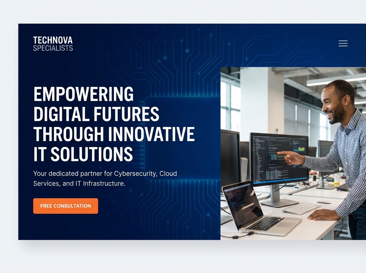 Build Your Authority Online as an <span class="gradient-text">Information Technology Specialist</span> website preview