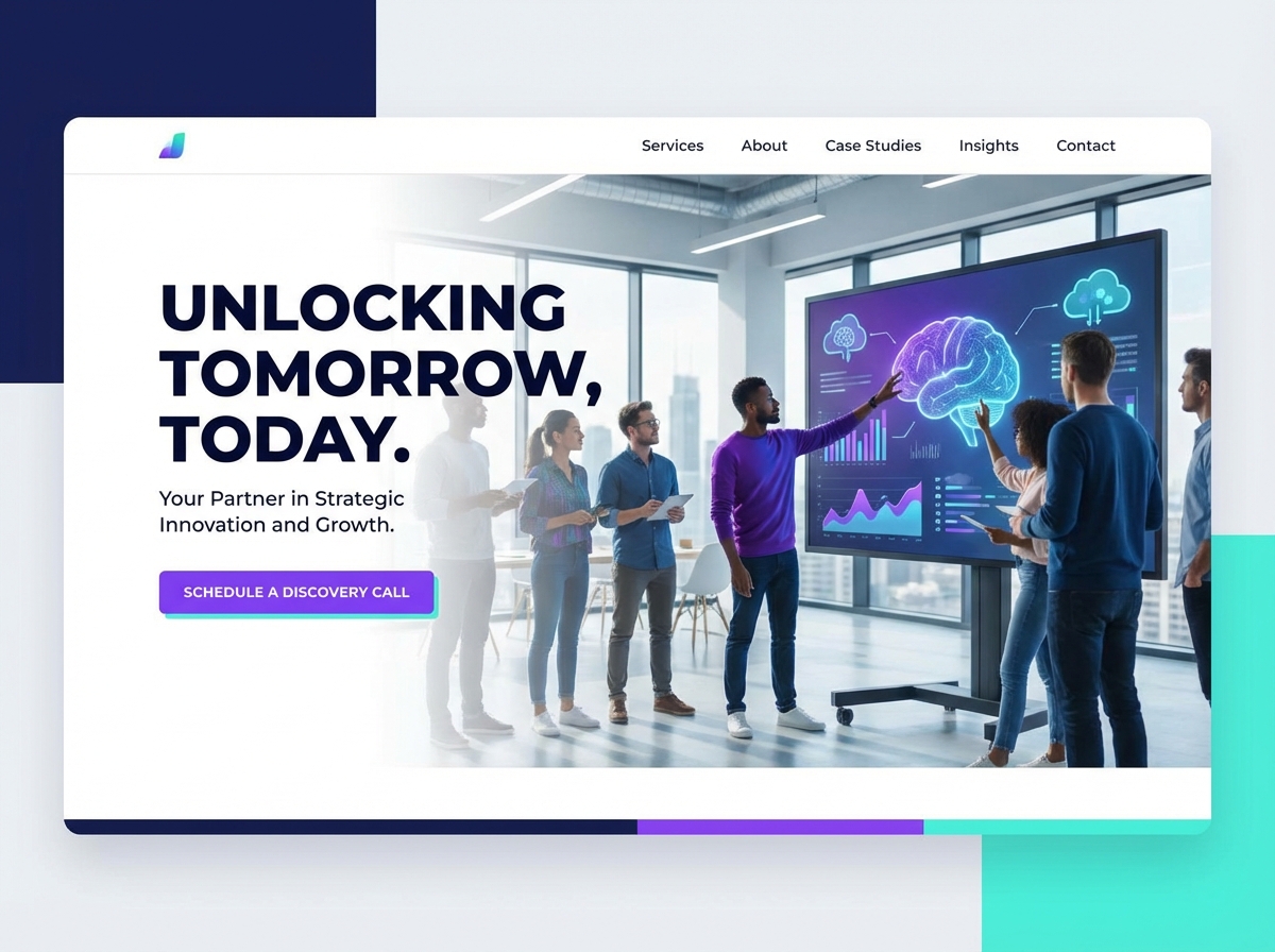 Build Your Authority as an Innovation Consultant website preview