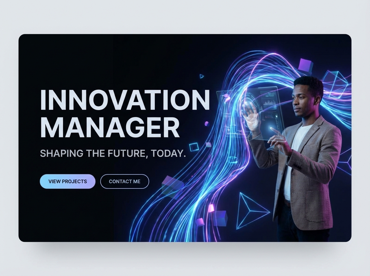 Build Your Vision: The Ultimate <br> <span class="gradient-text">Innovation Manager Website Builder</span> website preview