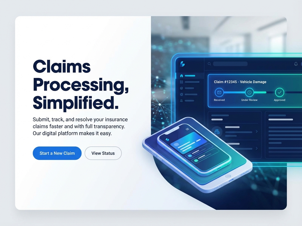 Streamline Your Insurance Claims Processing with Grigora website preview