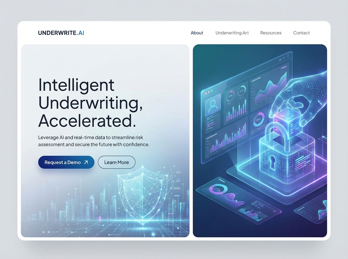 Build Dynamic Websites for Enhanced <span class="gradient-text">Insurance Underwriting</span> website preview