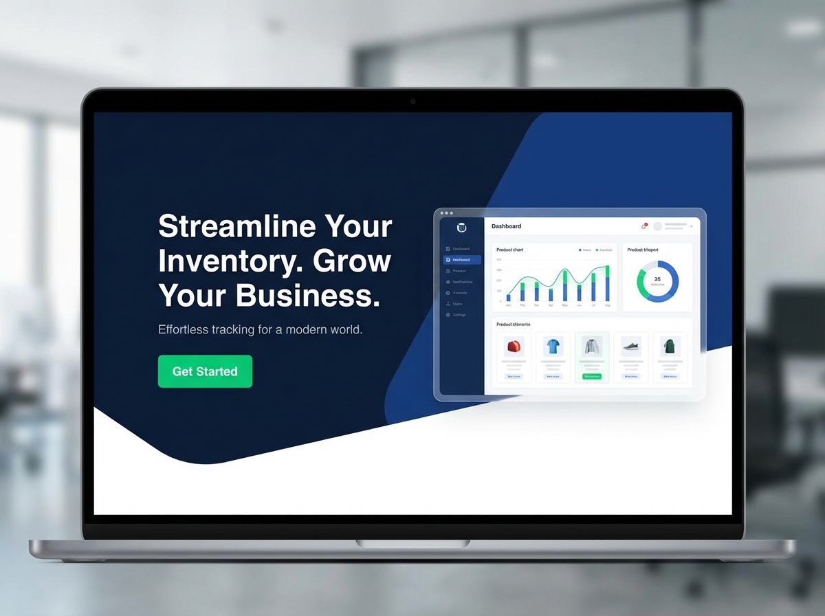 Build Your Own Powerful Online Inventory Manager website preview