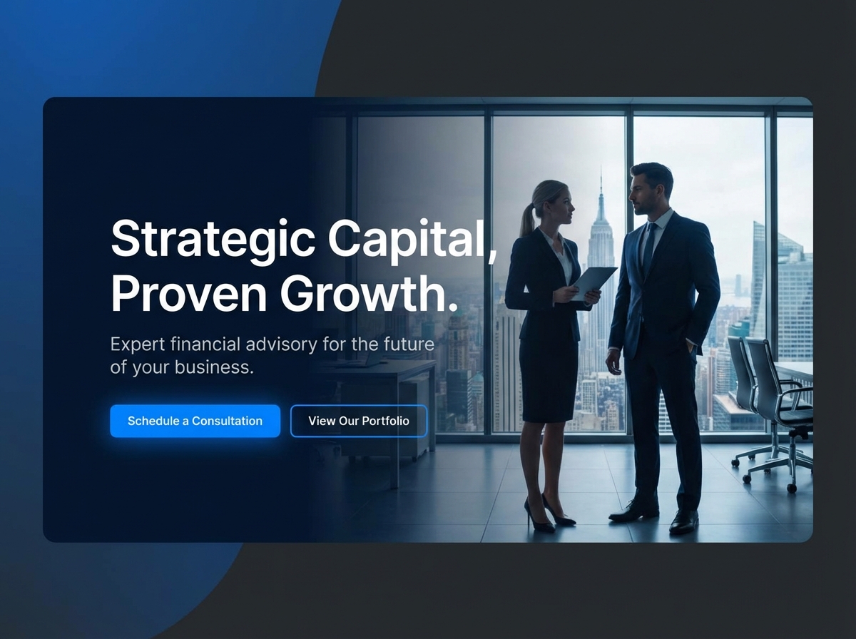 Build a Professional Investment Banker Website website preview