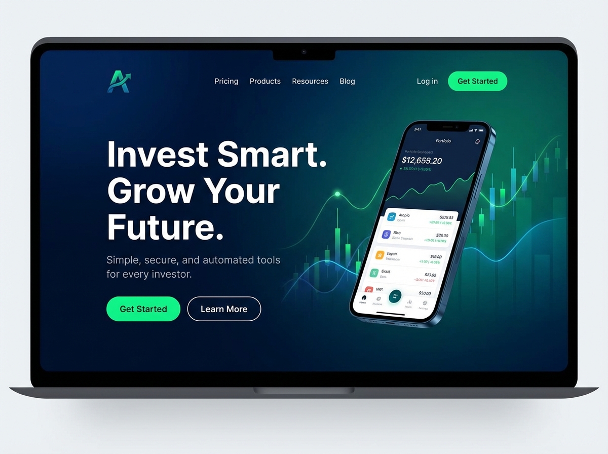Build High-Converting Investment Platforms website preview