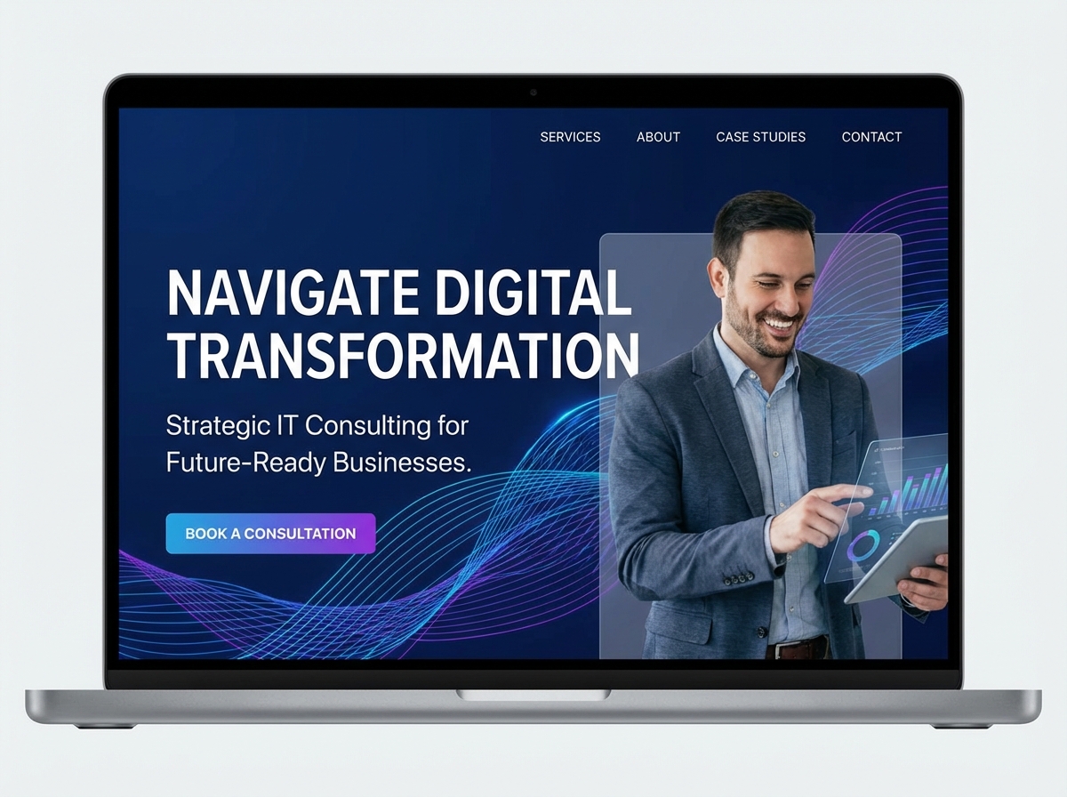 Build a Professional Website for your IT Consultancy website preview