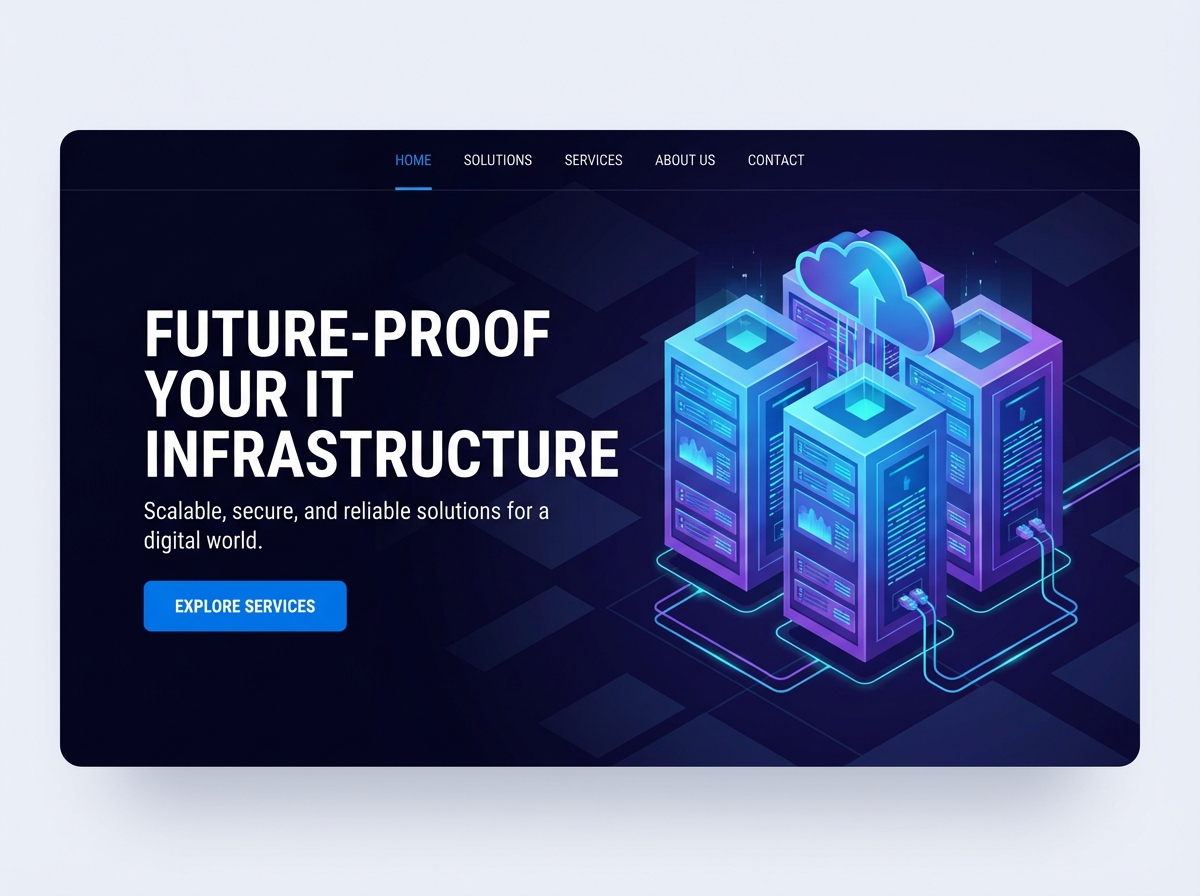Streamline Your IT Infrastructure with Grigora website preview
