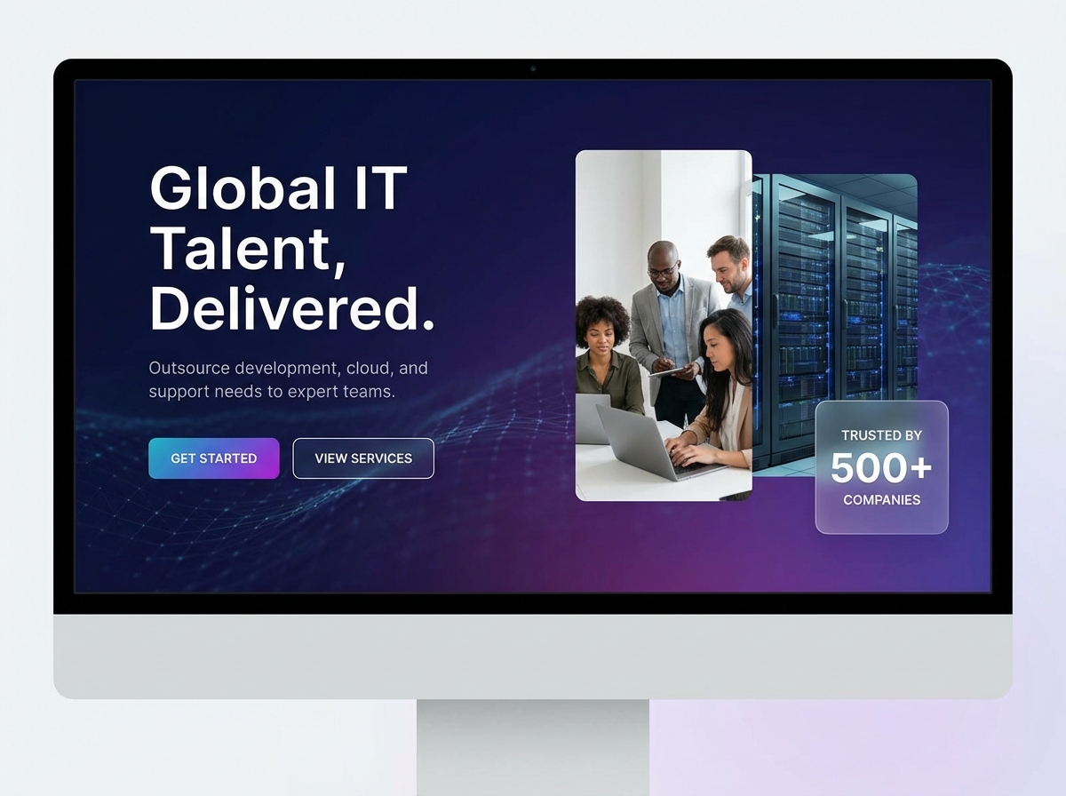 Launch Your Next-Gen IT Outsourcing Website website preview