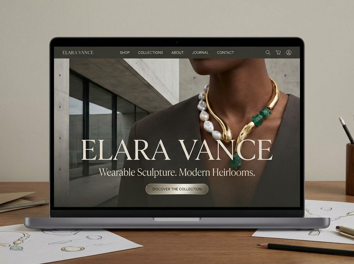 Showcase Your Craft with a Stunning, Professional website preview