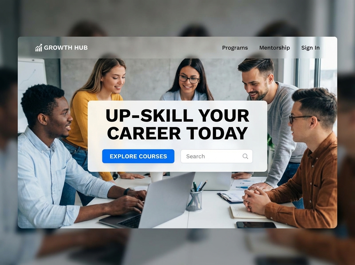 Build Your Premier Online <span class="gradient-text">Job Training Platform</span> website preview
