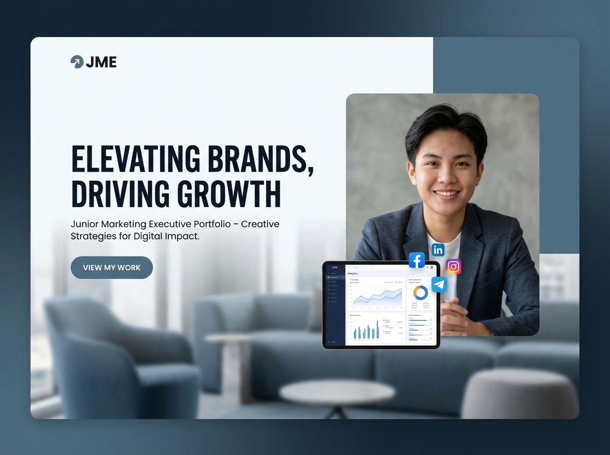 Launch Your Career with a Standout Online Portfolio website preview
