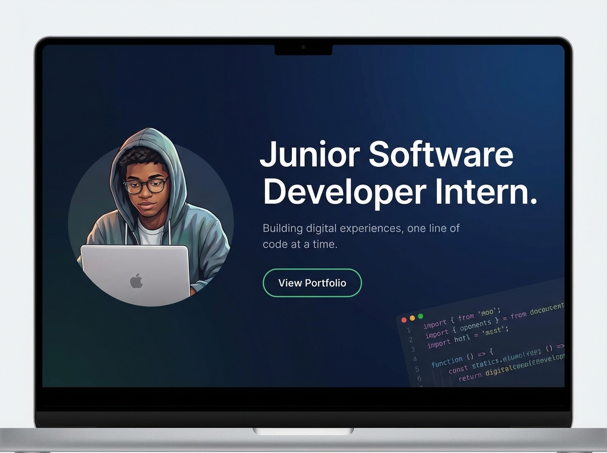 Launch Your Career: Build a Standout Portfolio with Grigora website preview