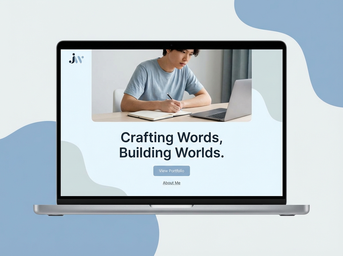 Launch Your Career with a Killer Junior Writer Portfolio website preview