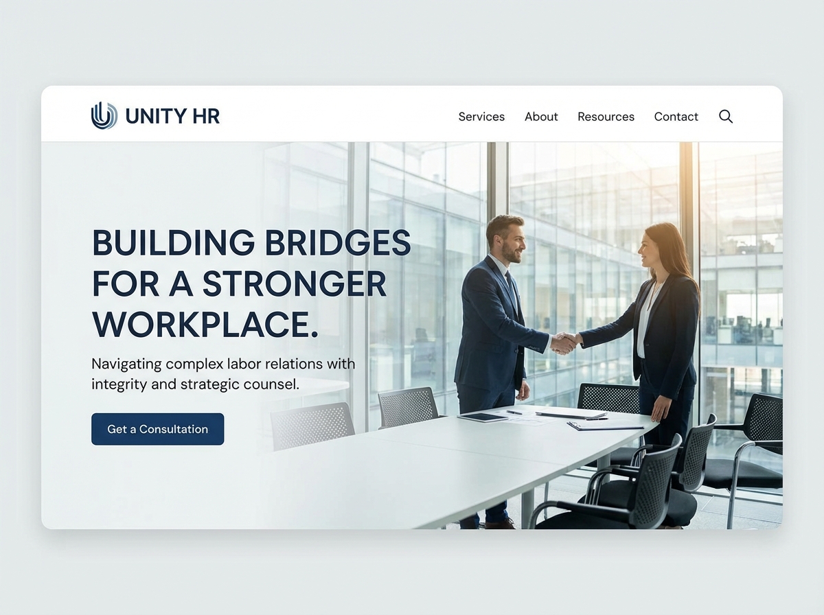 Build Your Expert Labor Relations Specialist Website website preview