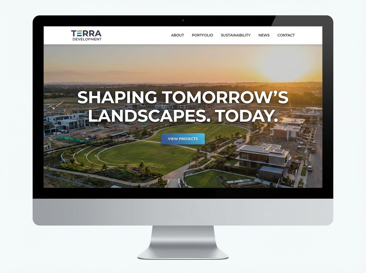 Build Your Vision with a Seamless Land Developer Website Builder website preview