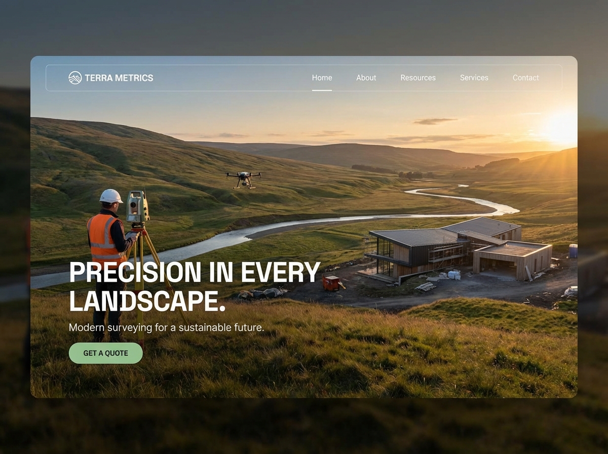 Build Your Professional Landscape Surveyor Website website preview