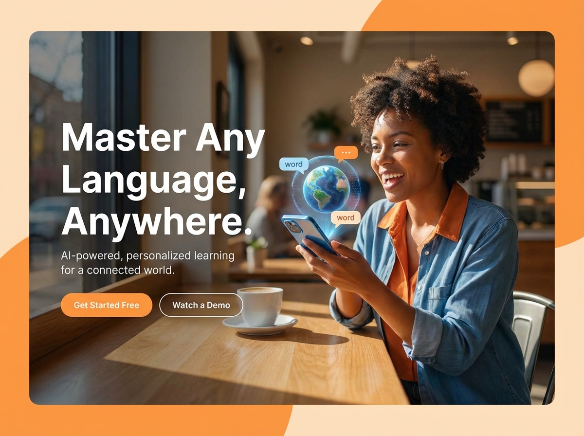 Build Your Own Engaging Online Language Learning Platform website preview