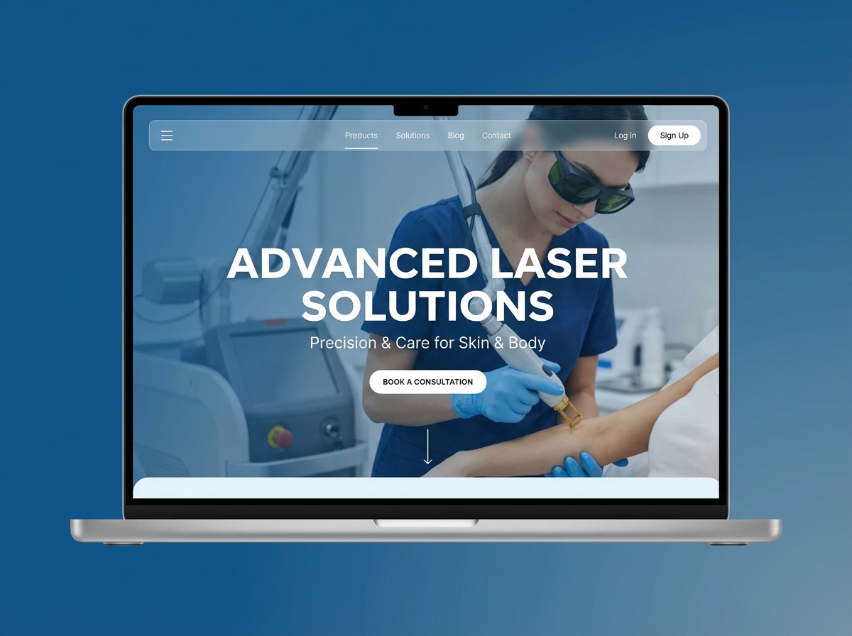 Build a Stunning Online Presence as a Laser Technician website preview