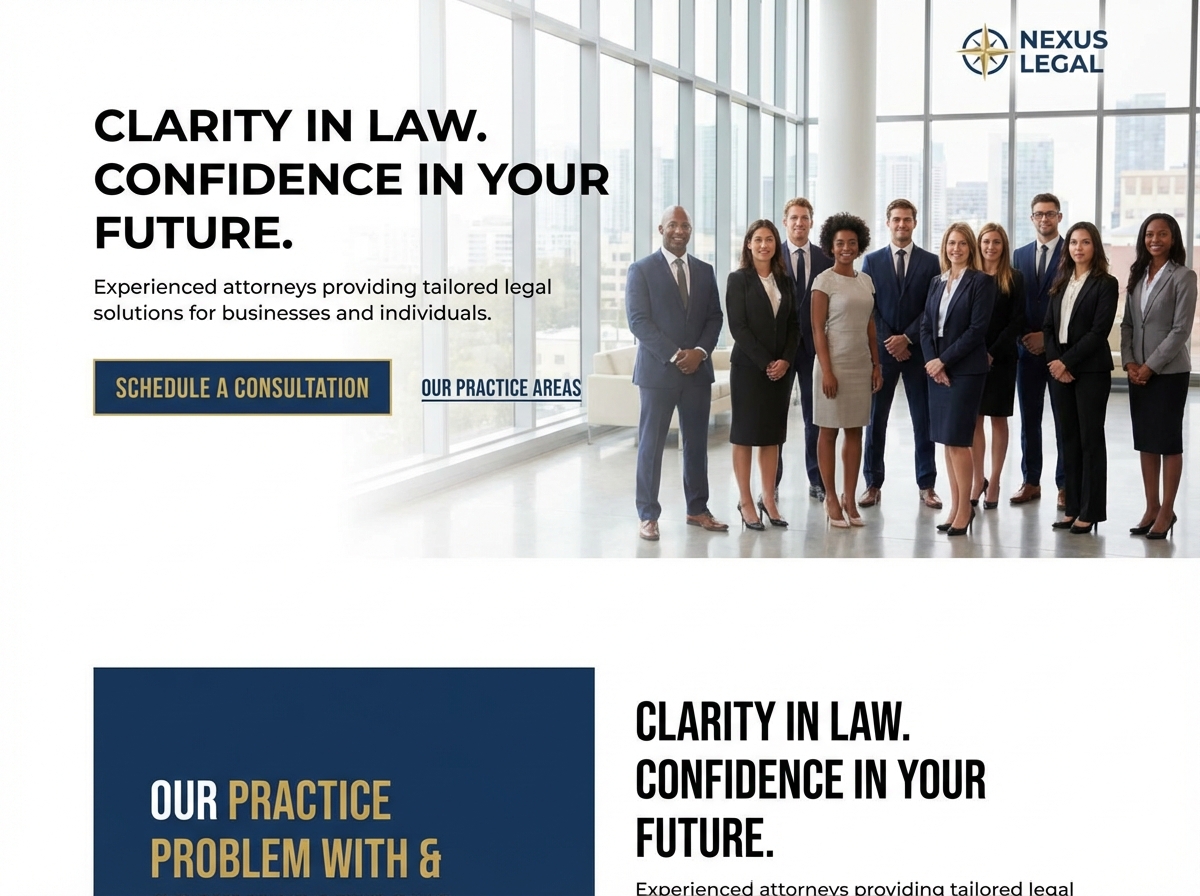 Build Your Professional Legal Practice Website website preview