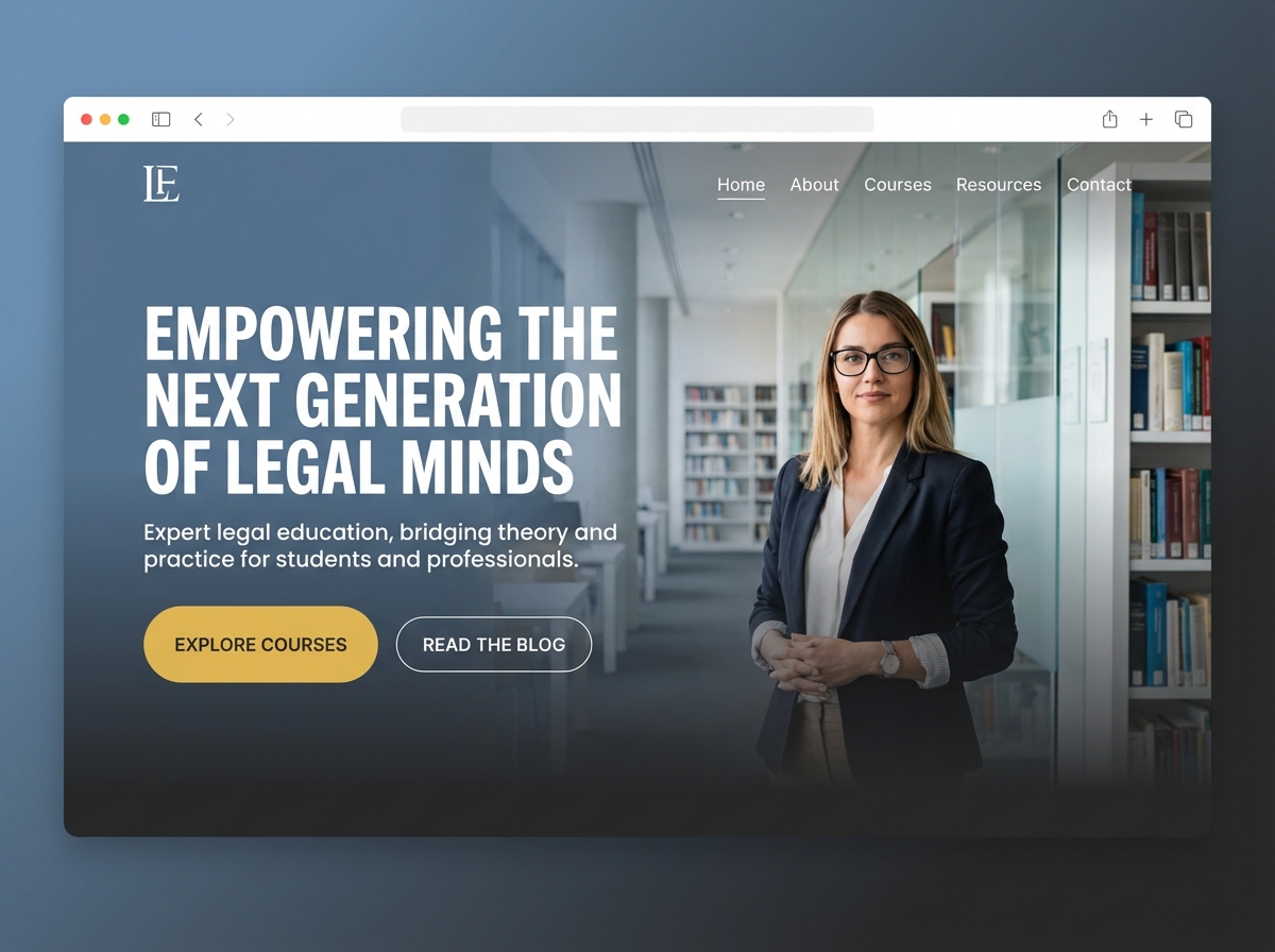 Build Your Authority Online with a website preview