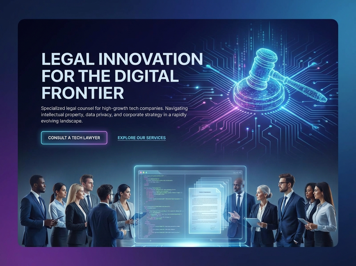 Specialized Legal Services Websites for Tech Companies website preview