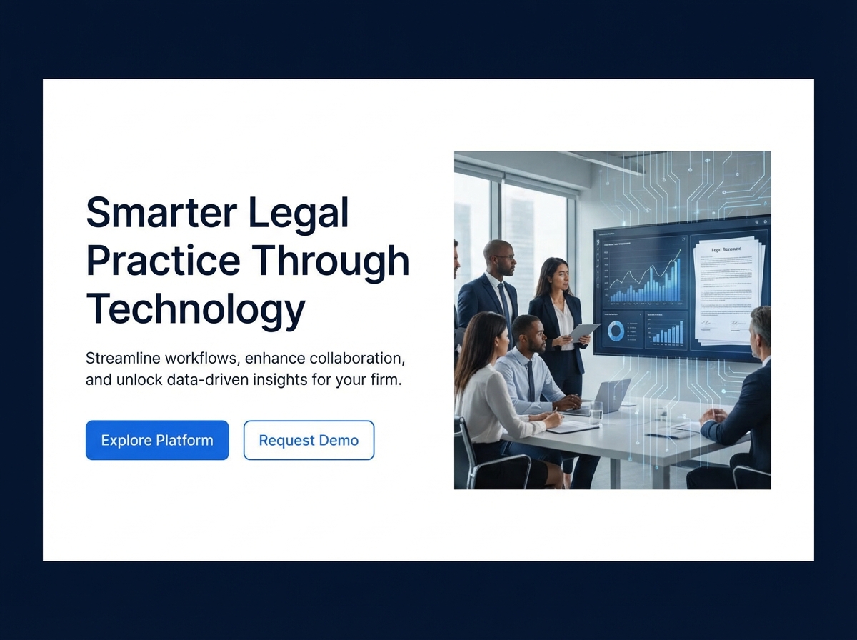 Build Smarter: Your Premier Legal Technology Website Builder website preview