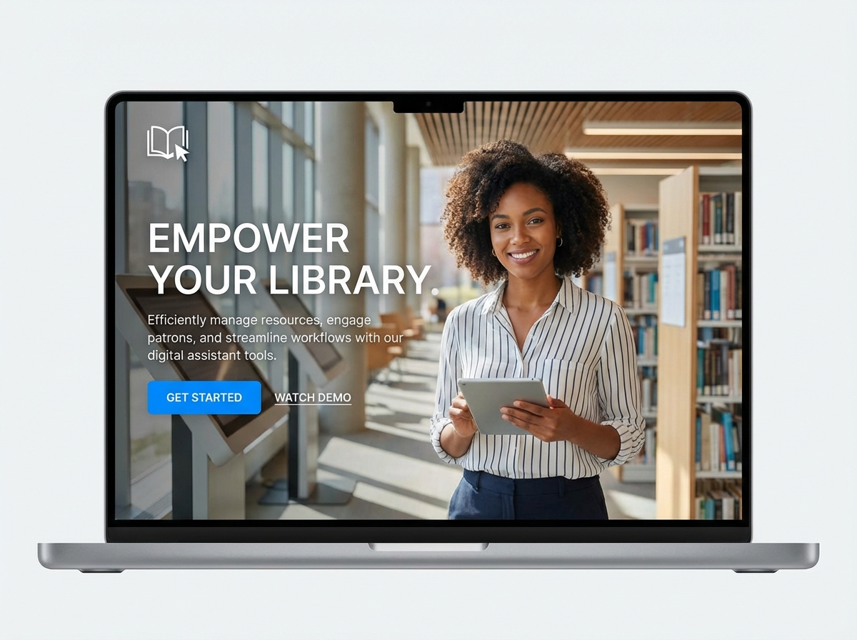 Build Your Professional Librarian Assistant Website Today website preview