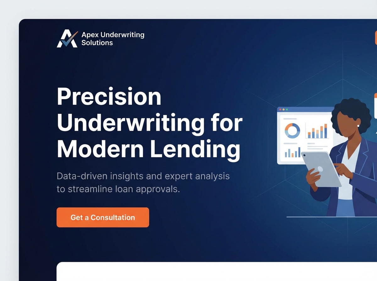 Build Your Professional Loan Underwriter Website with Grigora website preview