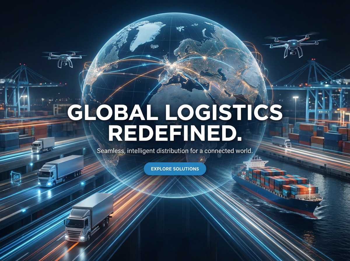 Build a Powerful Online Presence for Your Logistics and Distribution Services website preview